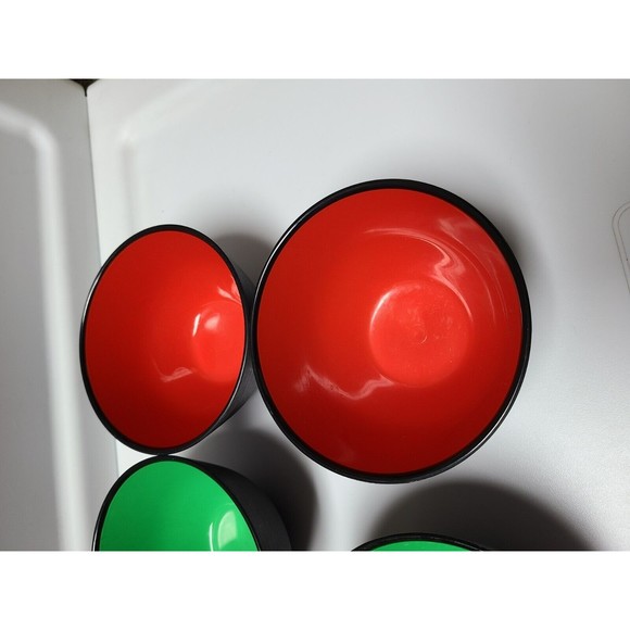 4 VTG MCM Sweden SAN-Plast Husqvarna Set Bowl Sigvard Bernadette 1960s Soup - Picture 10 of 16